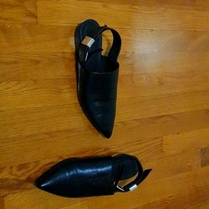 Cool Asos black leather shoes